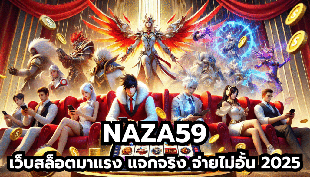 NAZA59 เว็บสล็อตมาแรง แจกจริง จ่ายไม่อั้น 2025