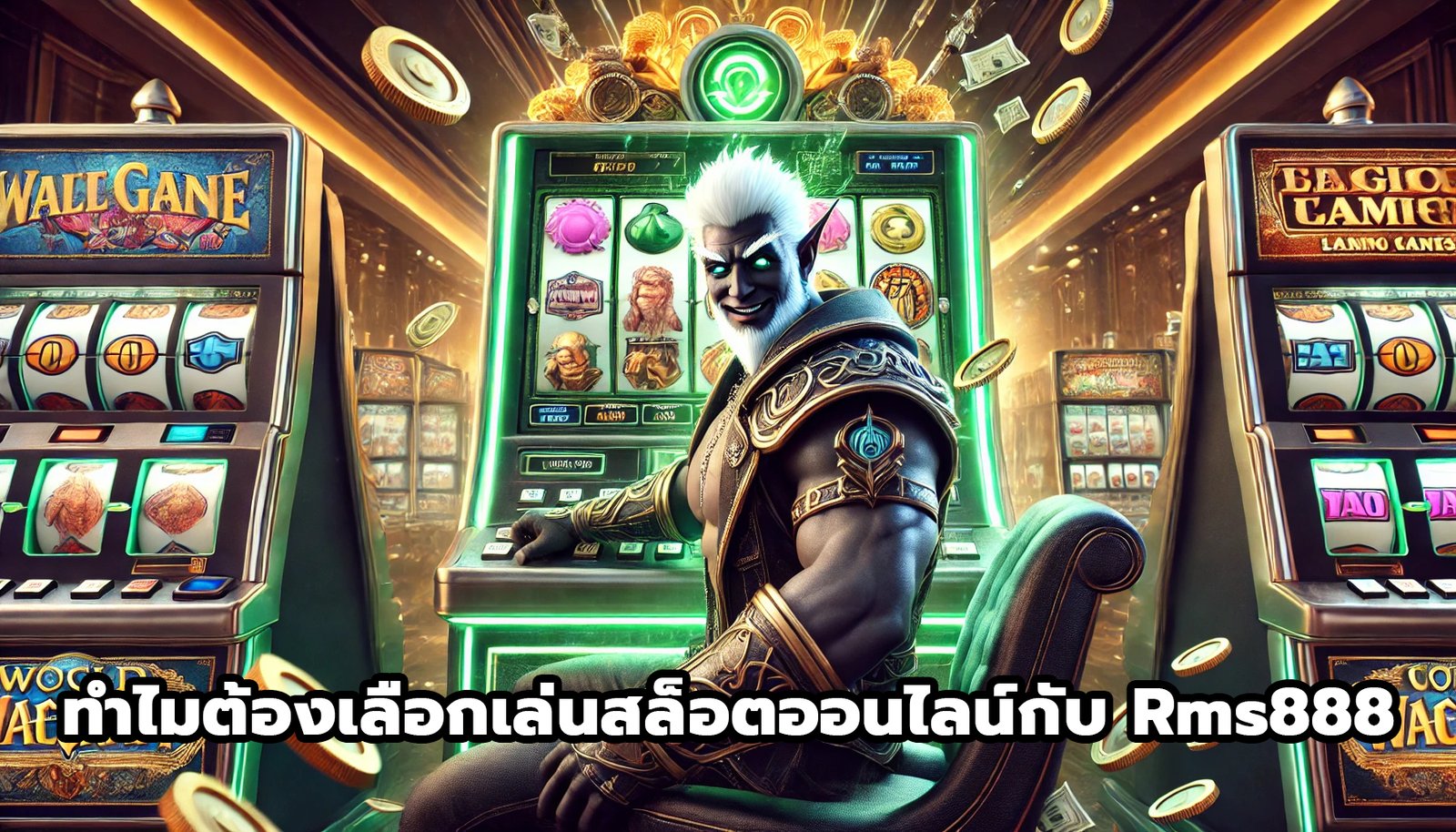ทำไมต้องเลือกเล่นสล็อตออนไลน์กับ Rms888-12