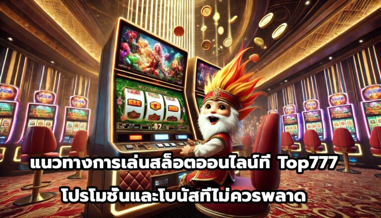 แนวทางการเล่นสล็อตออนไลน์ที่ Top777 โปรโมชั่นและโบนัสที่ไม่ควรพลาด-13